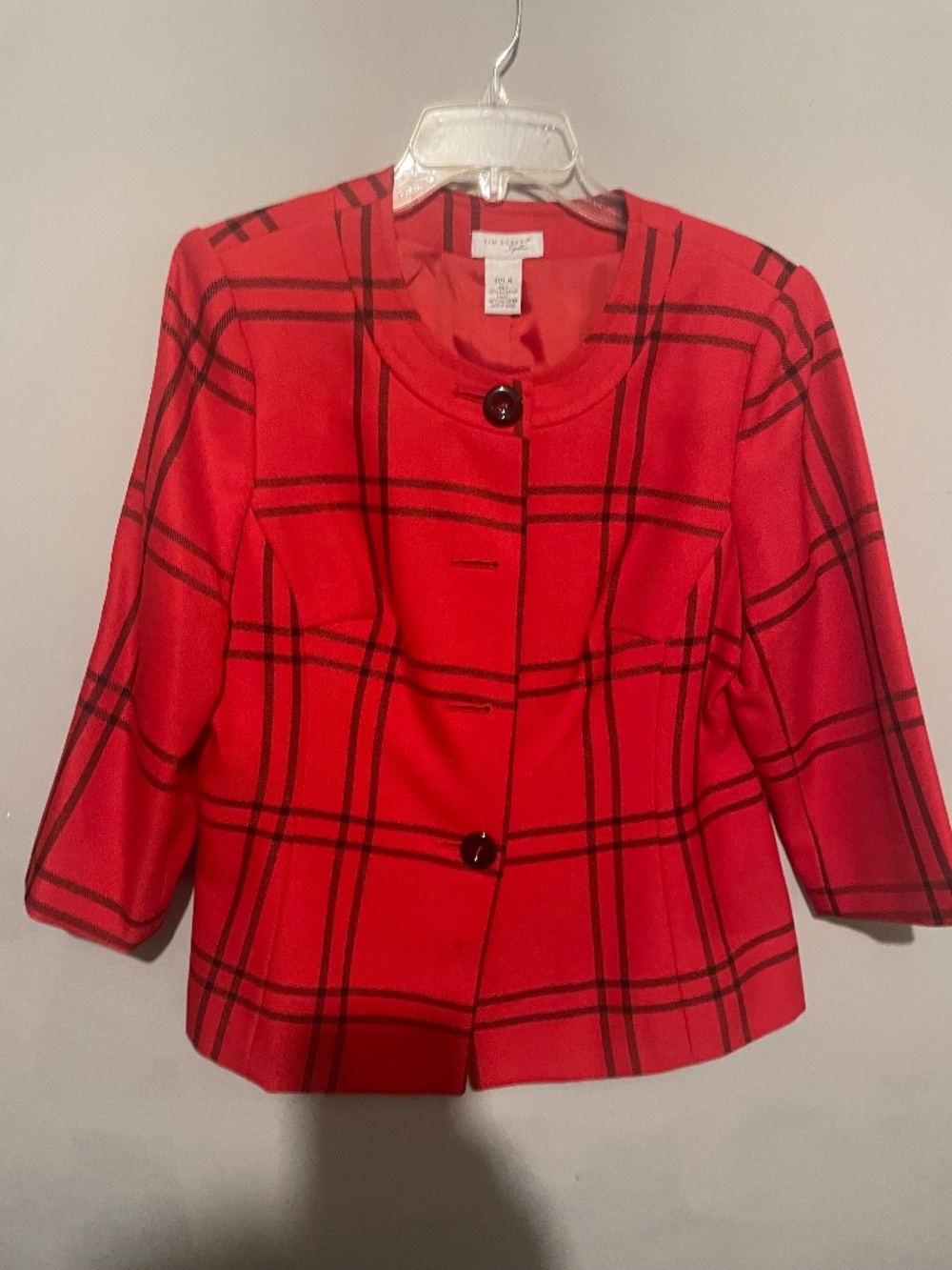 Kim Rogers signature size medium red jacket
